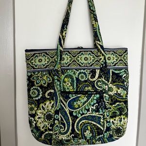 Vera Bradley Retired Rhythm and Blues Tote Bag